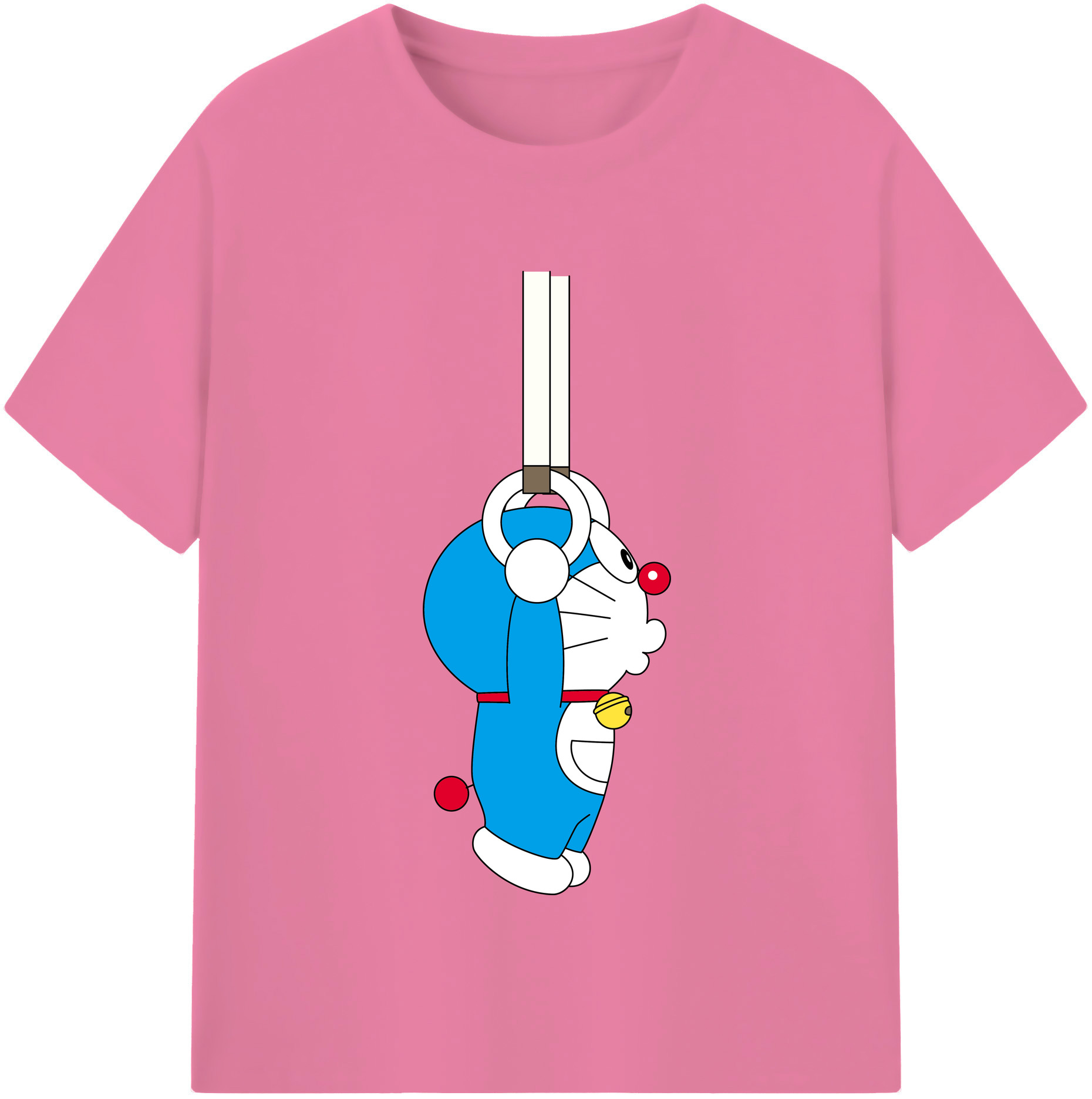 （画像用） ドラえもん Doraemon 綿100％半袖Tシャツ（フロントプリント）